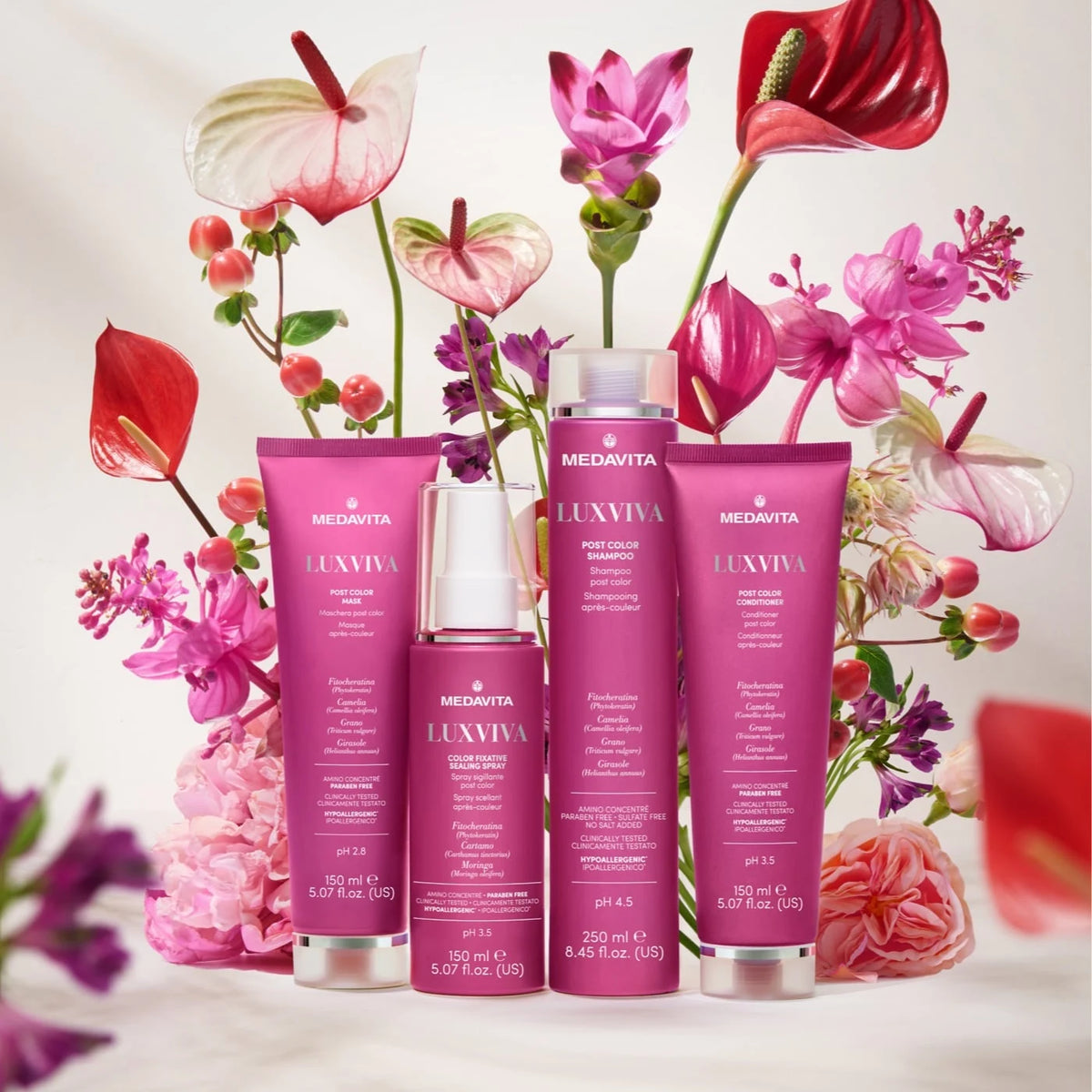 Medavita Luxviva Post Color Conditioner 150ml lifestyle