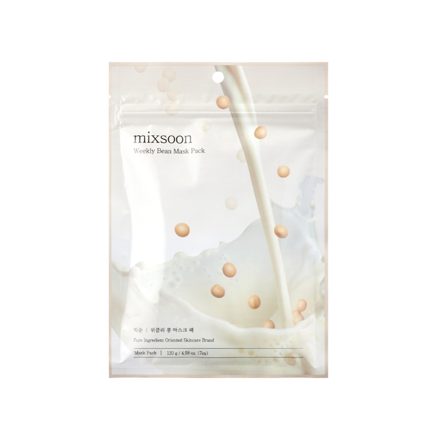 Mixsoon Weekly Bean Mask Pack 130g #Size_130g