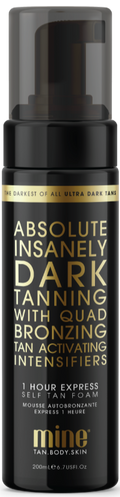 MINETAN Absolute Insanely Dark self tanner